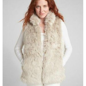 Gap Faux Fur Reversible Vest